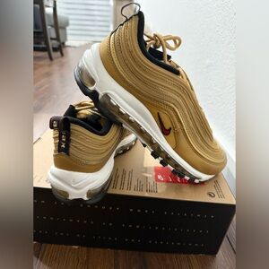 Nike Air Max 97 Gold Sneakers